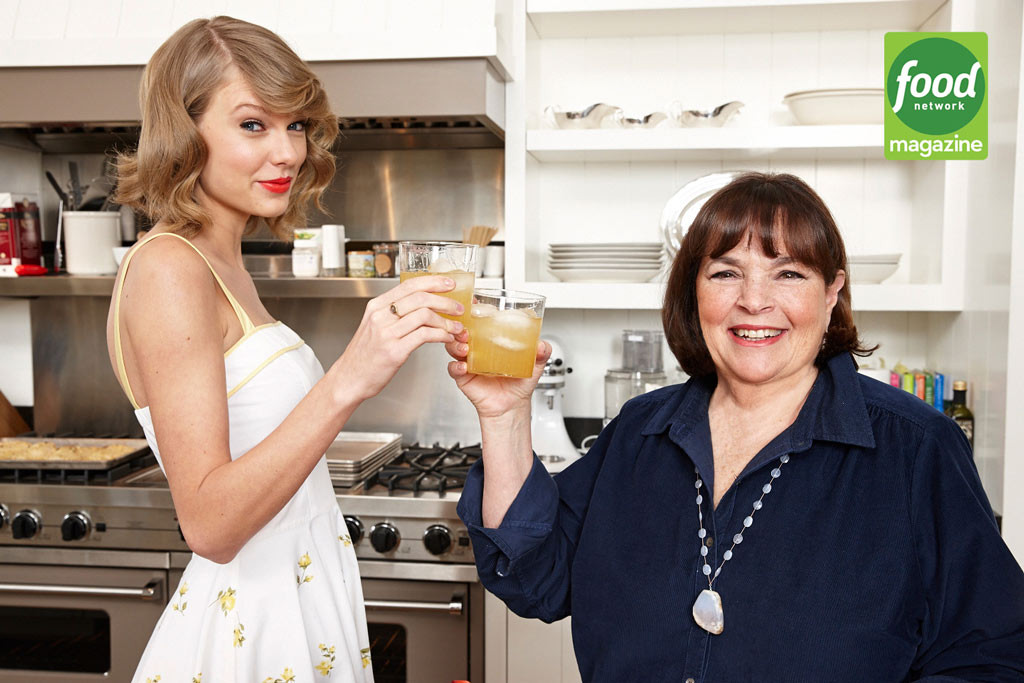 Taylor Swift Day Drinks With Ina Garten Tries Her First Whiskey Sour E Online Uk,Mint Green Sea Green Color Dress Combination